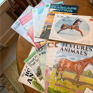 Vintage Art Instruction Book Collection